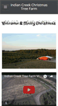 Mobile Screenshot of indiancreekchristmastreefarm.com